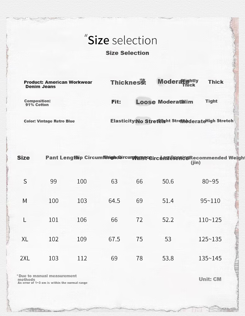 Langsha Women's Workwear Casual Cotton High-Waist Straight-Leg Trendy Pocket Wide-Leg American Style Spring Pants 2