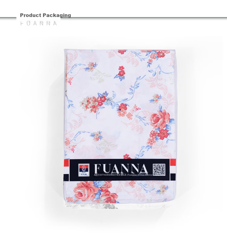 FUANNA Pure Cotton Single Bed Sheet, All-Cotton Antibacterial Bedding, Double Extra Large 1.8m/2m Bed (260*240cm), Cloud Patter 10
