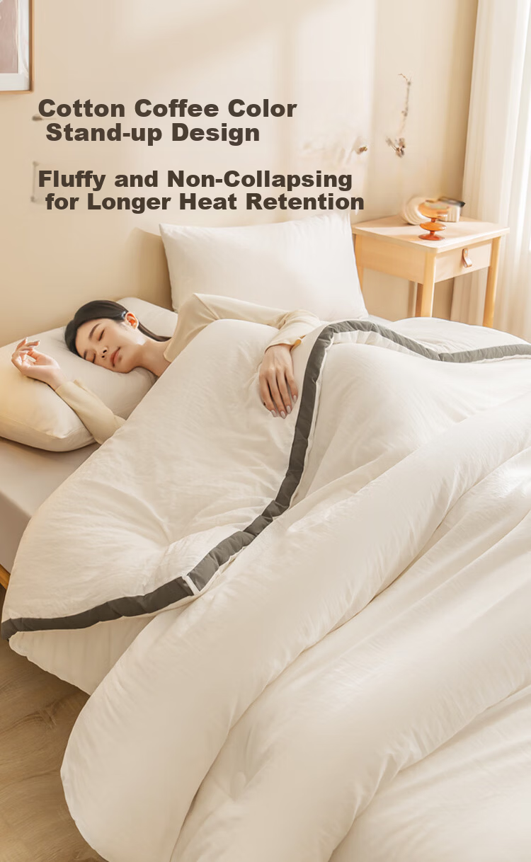 JD Jingzao Thick Cotton Quilt Xinjiang Cotton Thickened Pure Cotton Quilt Core Winter Quilt 7.5 Jin 2.2x2.4m 5