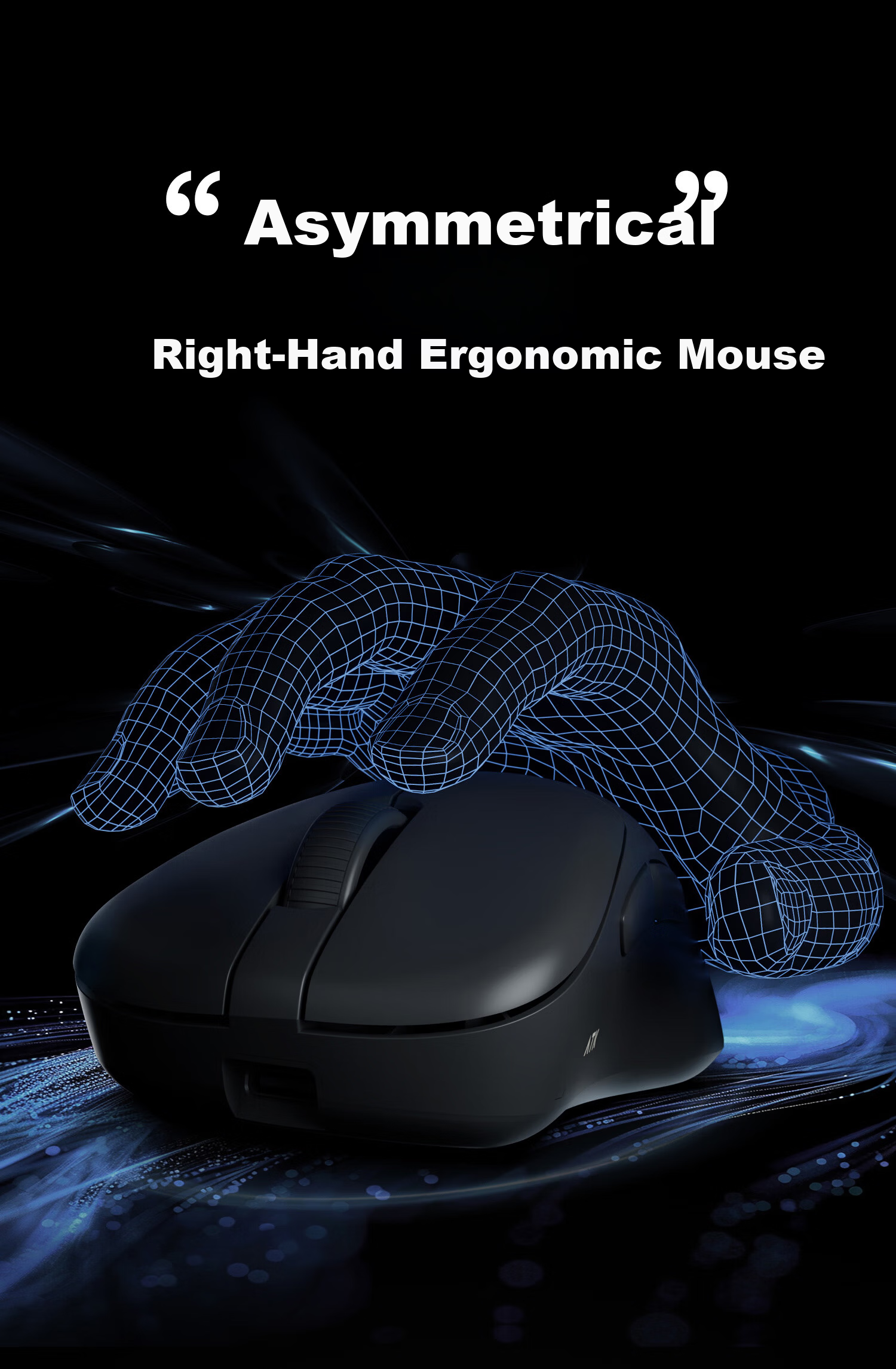 ATK LieKong Z1 Wireless Mouse Wired/Wireless Dual-Mode Lightweight Office Gaming Mouse Right-Handed Ergonomic Z1 ProMax White 5