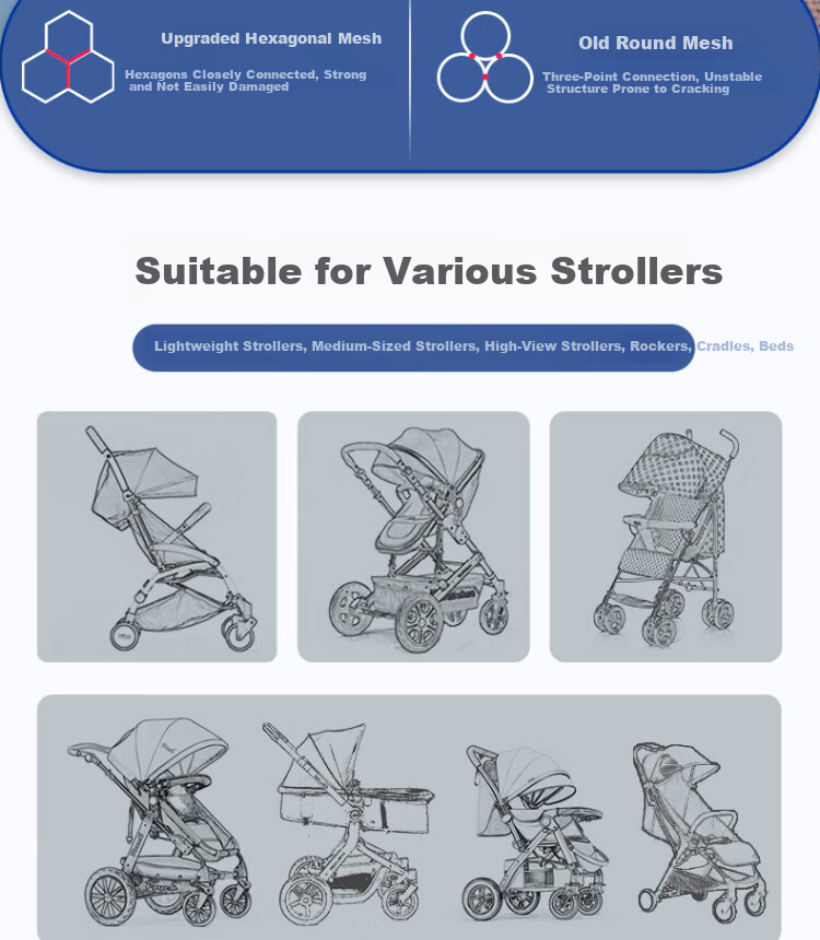 COODORA Baby Stroller Cooling Mat Baby Car Seat Ice Pad Summer Stroller Cushion Universal Washable Ice Silk Mat 6