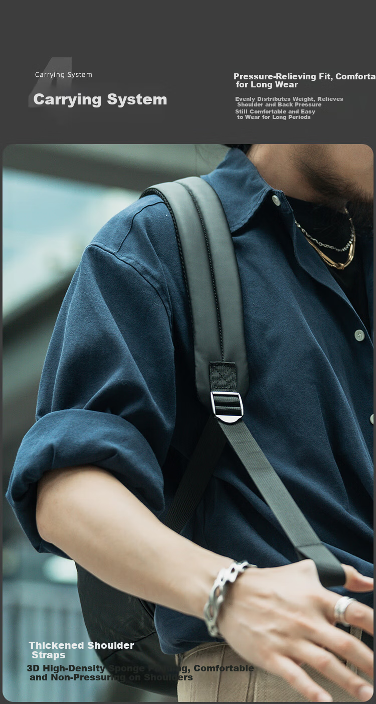 GYXX Lingyun Air Backpack Unisex Business Commuter Bag 2026 New Casual Travel Lightweight Laptop Bag 16
