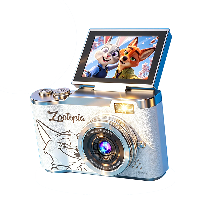 Disney Kids Camera HD Photo Video Student Instant CCD Digital Camera Boys Girls Toy Birthday Gift