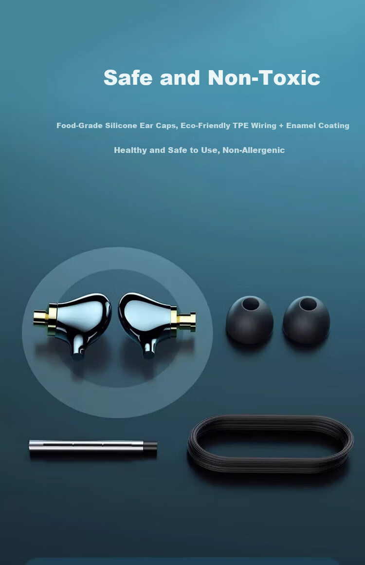 MICROKIA Berlin Sound 2026 Latest Noise-Cancelling Wired In-Ear Ceramic High-End High-Quality Earphones for Karaoke Music Sleep Gaming Single Earbud Gift 13