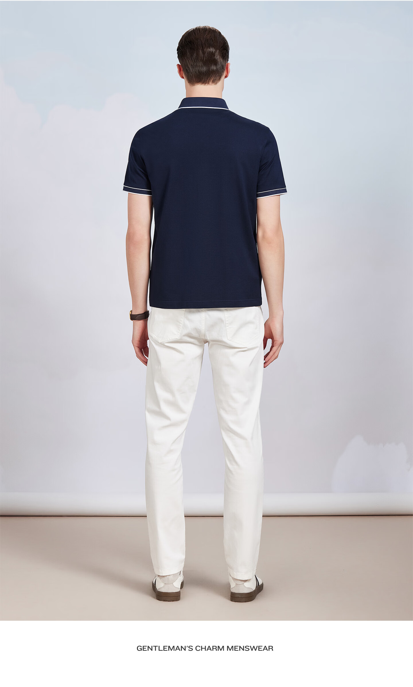 Antonio 55% Mulberry Silk Cooling Breathable High-End Short Sleeve Polo Shirt Men Summer Knitted Business Casual T-Shirt Top 72