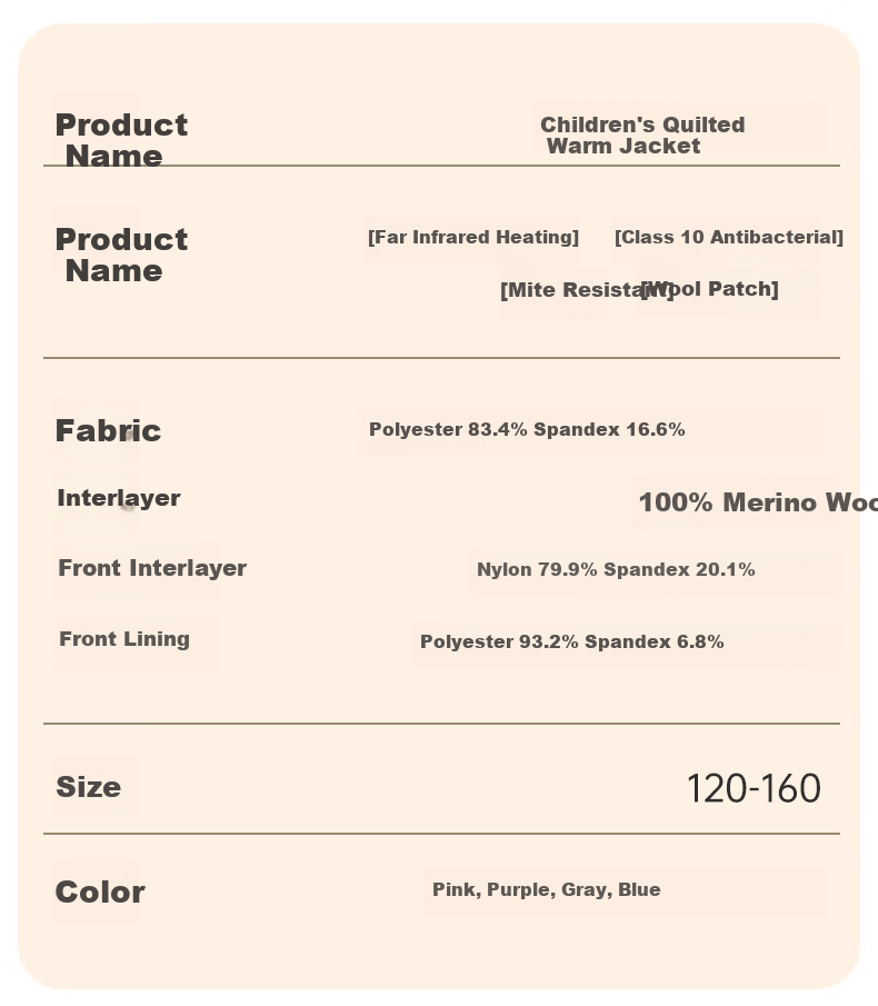 Yalu Children's Winter Warm Top Unisex Kids Wool Patch Thickened Base Shirt Baby Thermal Innerwear Outerwear 8
