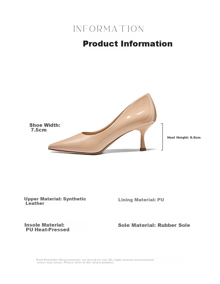 Zhuoshini 2026 New Spring Pointed Toe High Heels Women French Style Thin Heel Professional Nude Pumps Size 39 5