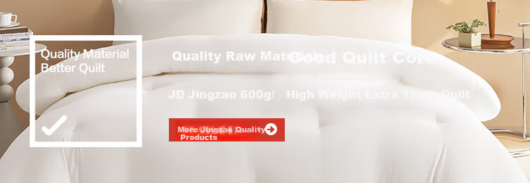 JD Jingzao Extra Thick Winter Quilt Thickened Warm Winter Comforter Core Home Use Brushed Antibacterial Class A 7.5 Jin 2x2.3m 1