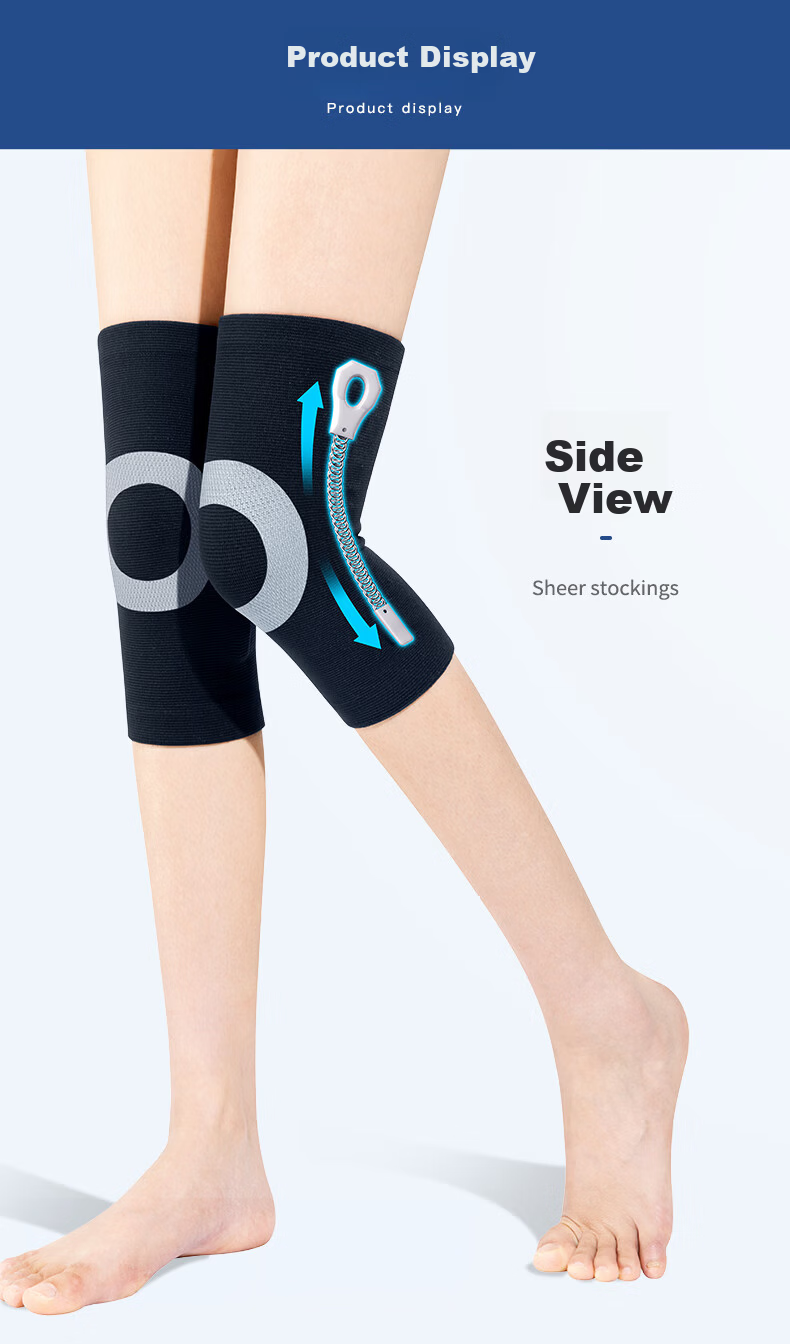 KYOLENS Medical Knee Brace Warmers for Cold Legs, Men and Women, Joint Support for Elderly, Meniscus Injury Protection, Anti-Cold and Non-Slip Sleeve 3