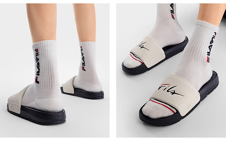 FILA Drift Boat 2 Men's Sports Slippers 2026 Summer New Casual Men's Sandals 25