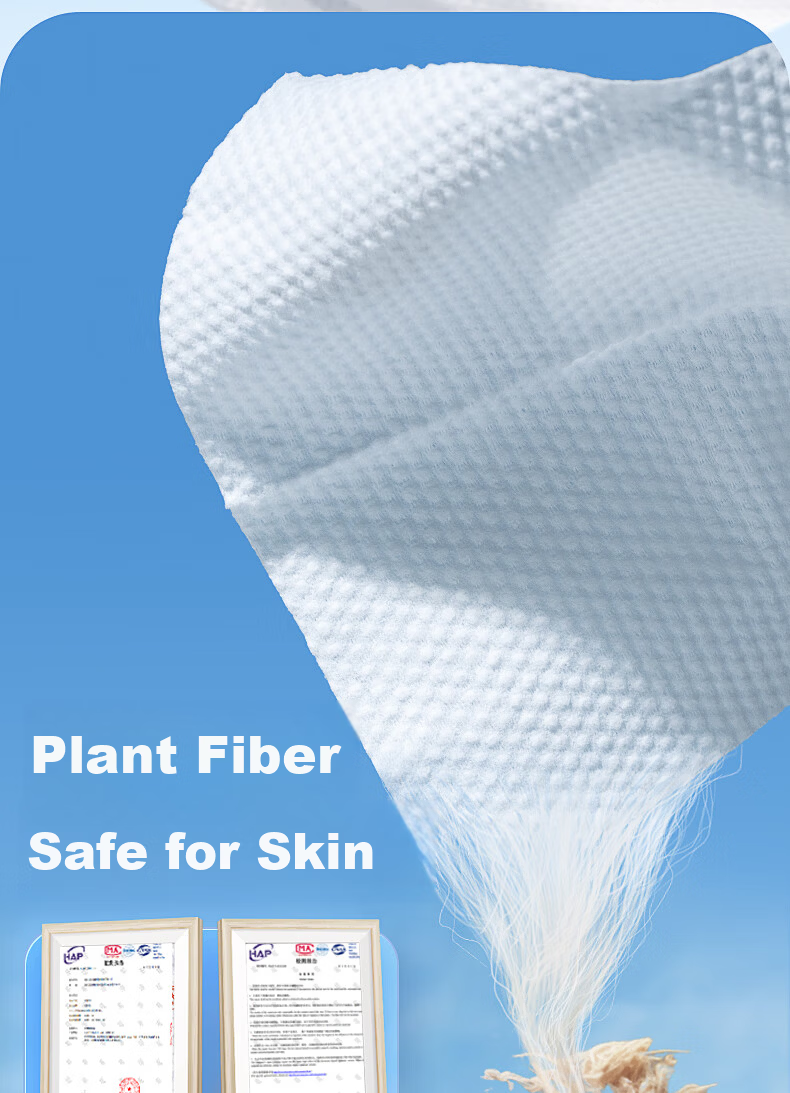 Aiyiyou Hanging Facial Towel 150 Sheets Extra Large Thick Disposable Soft Face Wipes for Baby Household Cleansing Towels 9