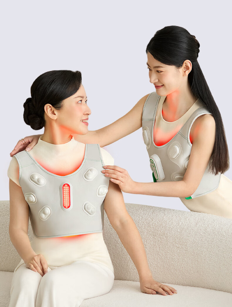 MEDISANA German Breast Massager Red Light Electric Chest Massager for Breast Nodule Relief and Pain Relief Thermal Therapy Gift for Girlfriend Birthday 14