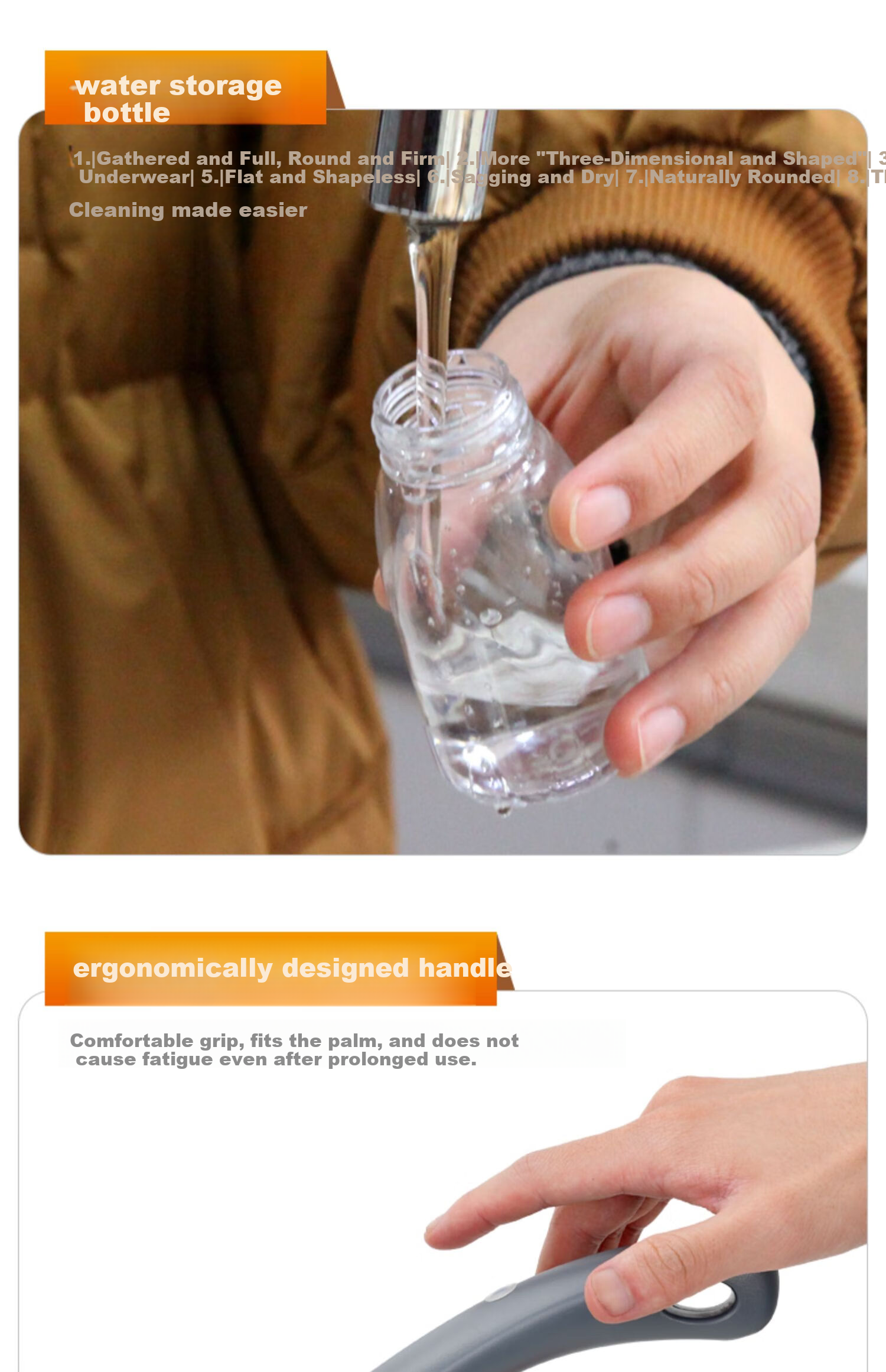 Yisida Glass Cleaning Tool Spray Window Wiper Aluminum Alloy 1.75m with 35cm Cloth Household Cleaning Window Scraper Brush 10