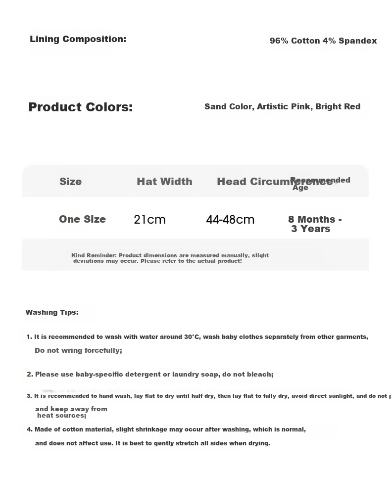 Betis Baby Hat Autumn Winter 2025 New Infant Girls Wool Knit Ear Protection Hat 18