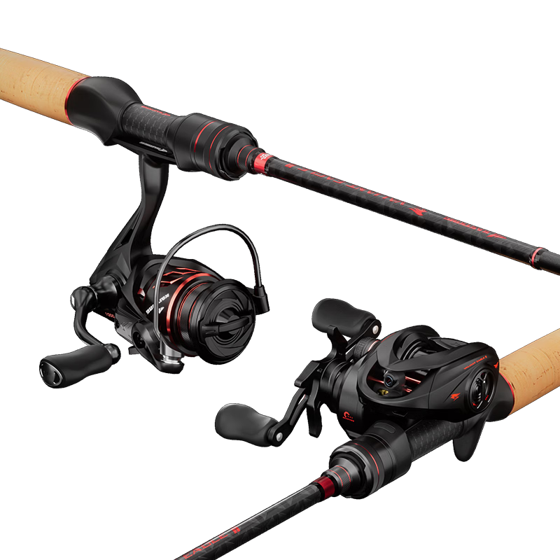 KastKing Hongshun Micro Water Drop Reel Set, Spinning Rod, Lure Rod, Complete Set, Metal Ultra-Light Fishing Reel