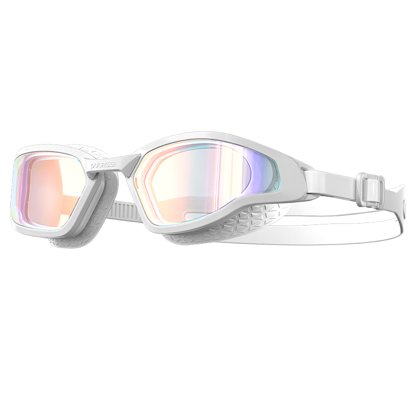 PULASSI Swimming Goggles Unisex Adult Professional Racing Set HD Anti-Fog Waterproof Prescription Lenses Training 600°