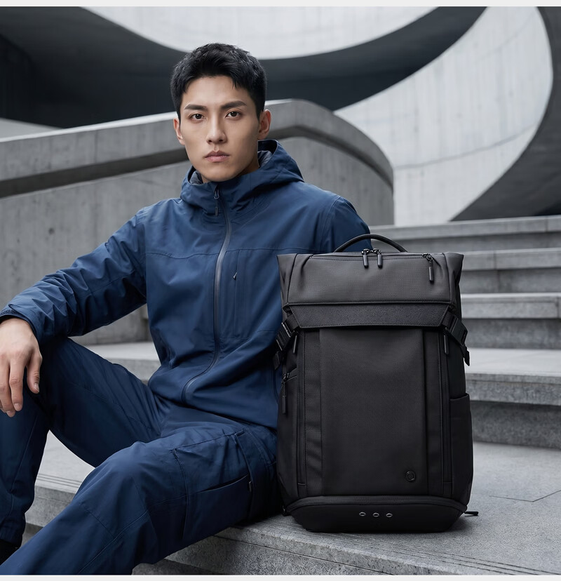 JD Jingzao Expandable Large Capacity New Business Travel Laptop Backpack Lightweight Sports Men's Shoulder Bag 22