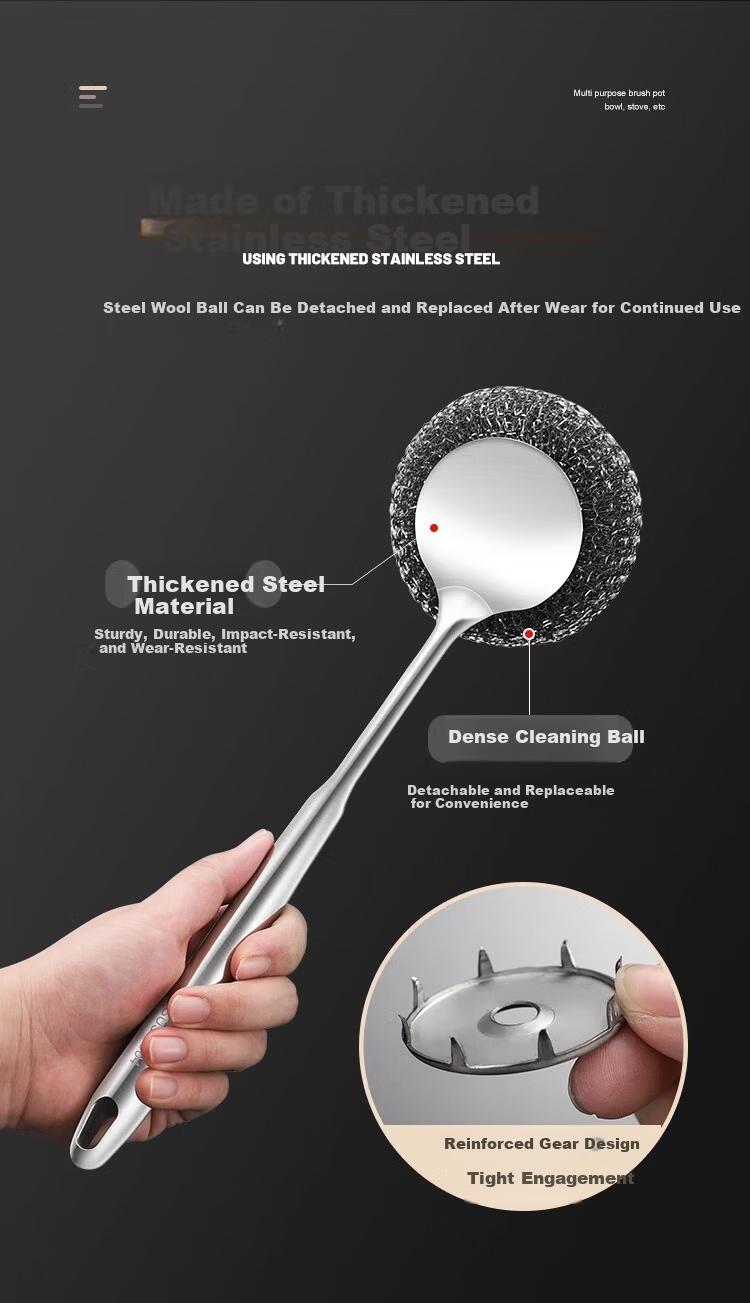 Jekero Meat Tenderizer, 316 Stainless Steel Steak Mallet, Meat Piercing Needle, 316 Pure Steel, 24-Pin Meat Tenderizer Hammer 5