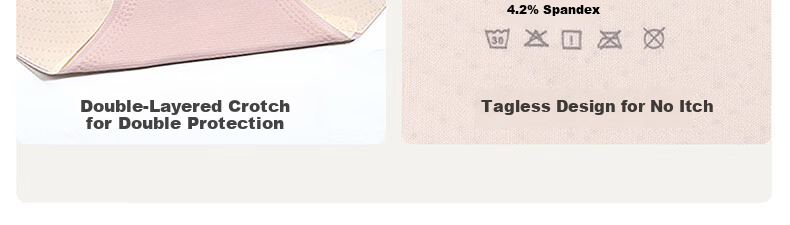 FENYE Postpartum High-Waist Compression Shaping Panties Butt-Lifting Tummy Control Seamless Shorts Pink+Apricot L 8