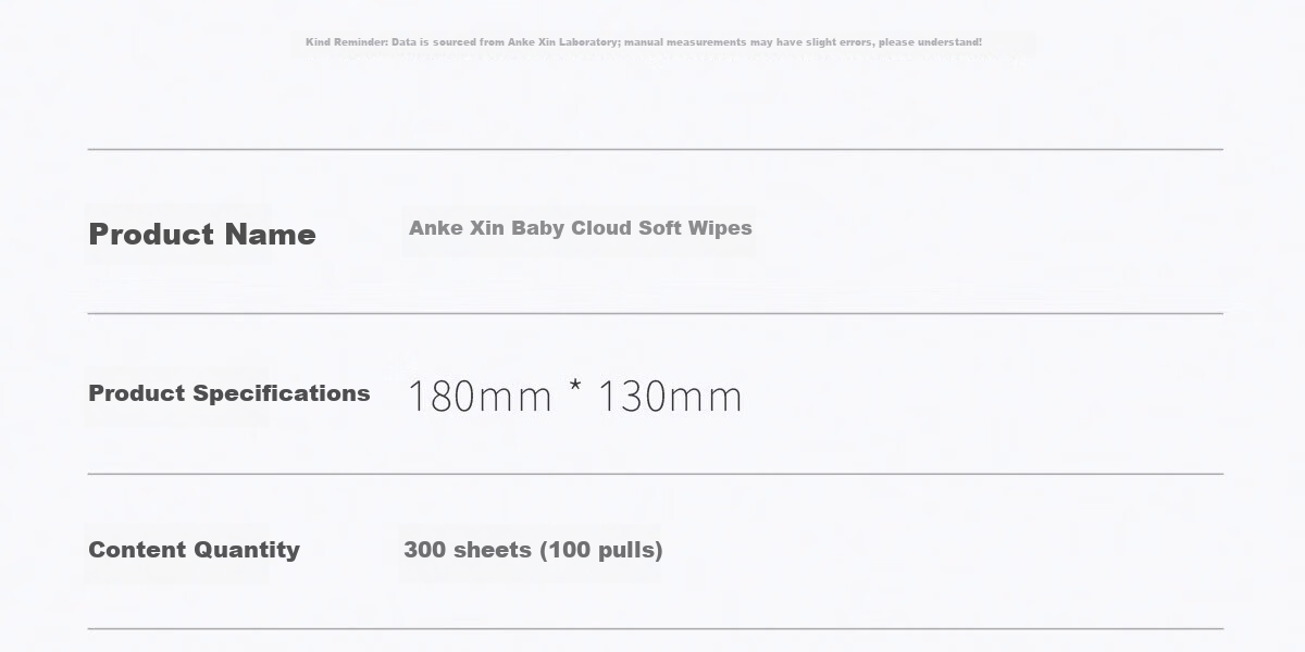 Ankexin Baby Moisturizing Cream Facial Tissue Cloud Soft 3-Ply 100 Sheets 5 Packs 53