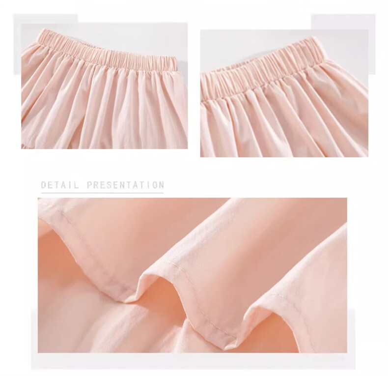 Langsha Women's Summer 2026 New High-Waist Slimming A-Line Pleated Long Skirt Elegant Sweet Puffy Cake Skirt 7