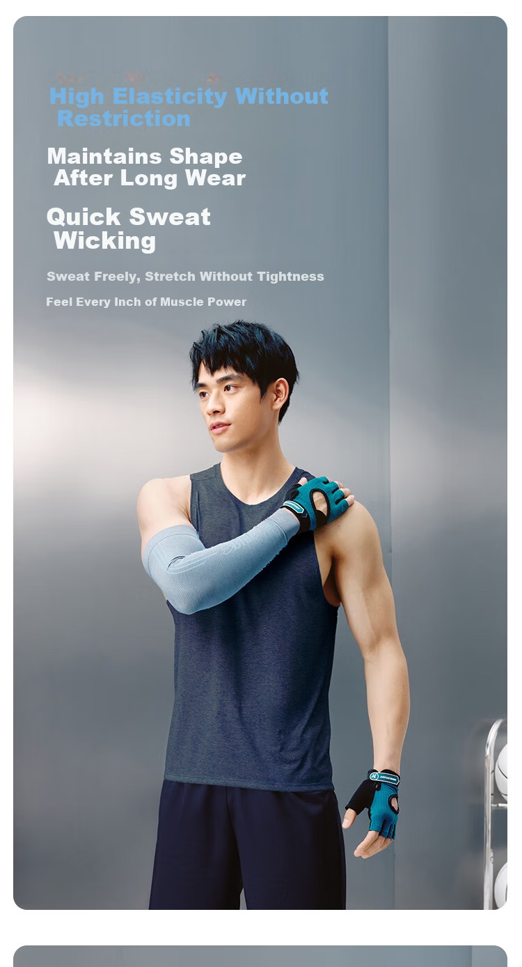 JD Jingzao Elastic Quick-Dry Men's Tank Top Running Fitness Sleeveless Basketball T-Shirt Training Sportswear Sage Gray S 6