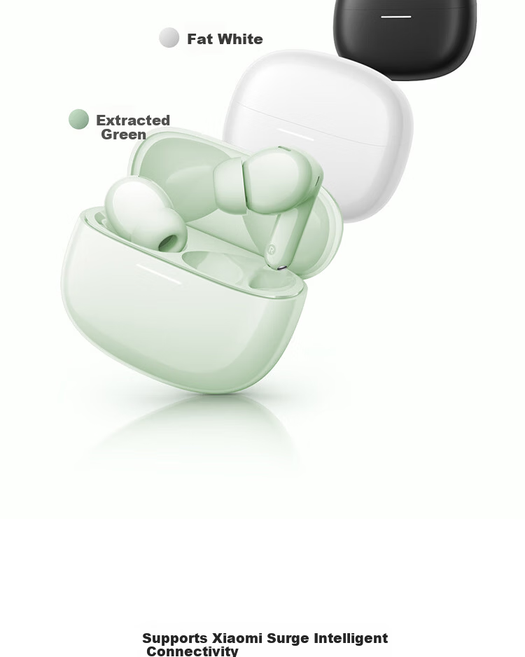 MI REDMI Buds 8 True Wireless Bluetooth Earphones Active Noise Cancelling for Android and Apple Phones - Jade Green 16