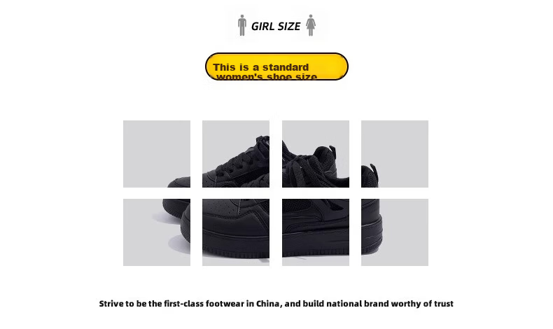 Global Thick-Soled Black Sneakers for Women Spring Summer 2026 New Trendy Versatile Casual Sporty Height-Increasing Shoes for Women 8
