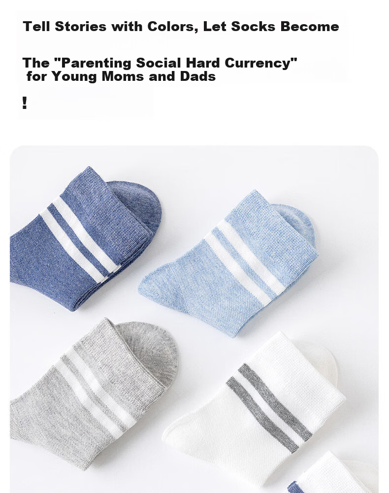 LangSha Boys Socks Spring Summer Autumn Thin Cotton Antibacterial Breathable White Kids Short Socks for School Age Children 11