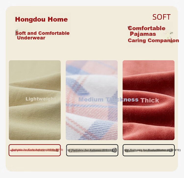 Hodo Home Autumn High Elasticity Men's Sleepwear Premium Combed Cotton Spandex Men's Loungewear 1
