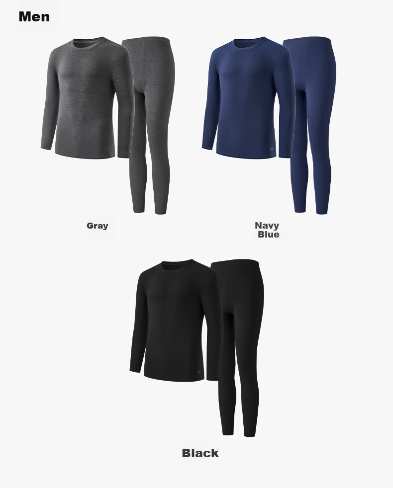 Songshan Cotton Shop Little Warm Sheep Thermal Underwear Set Unisex Autumn Winter Anti-Bacterial Anti-Static Wool Blend 25