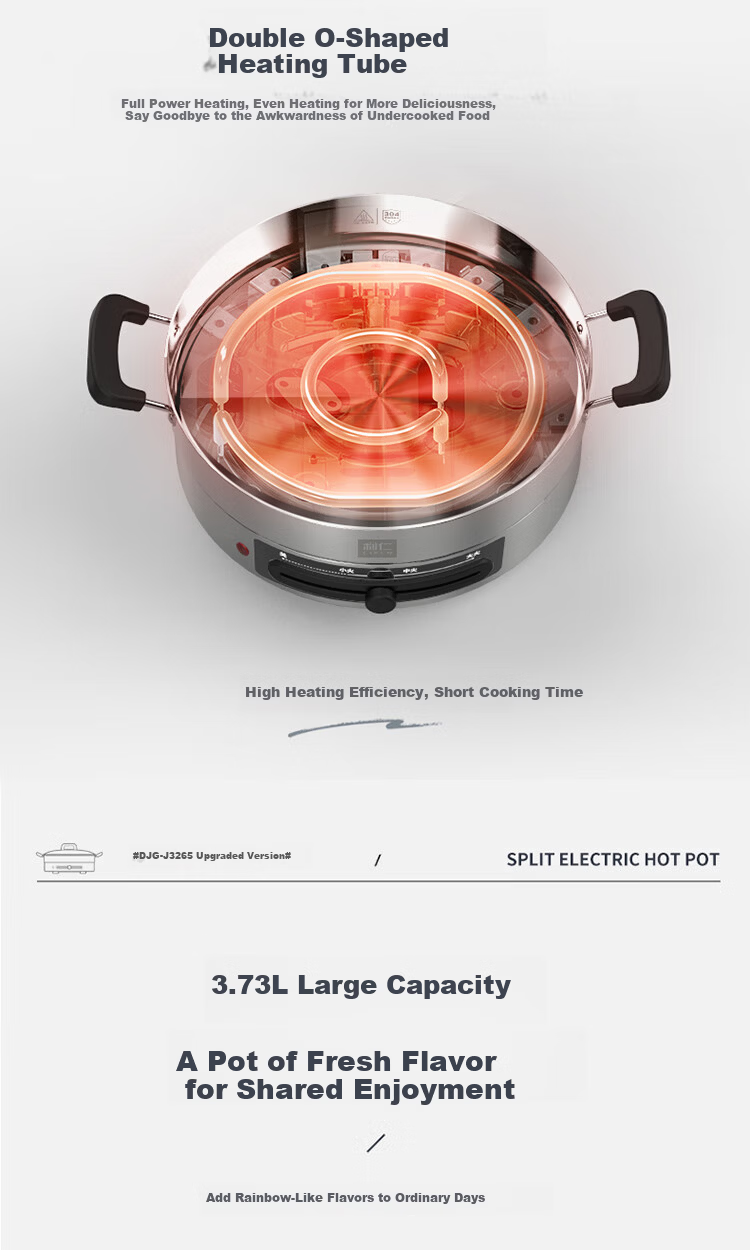 Liven Electric Griddle Home Use Electric Pancake Maker 304 Stainless Steel Non-Coated 30cm Large Size 55mm Deep Sandwich Maker Breakfast Machine DJG-J3265 6