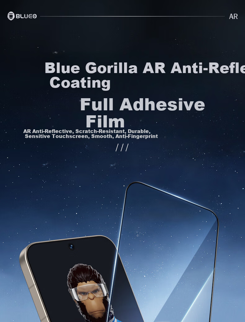 Lanxingxiansheng [Class T*AR Enhanced Transparency] Screen Protector for Honor Magic8, AR Enhanced Anti-Glare Anti-Reflective Anti-Drop Protective Film for Magic8 Smartphone 1