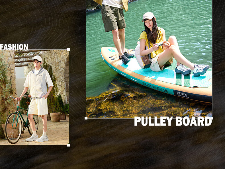 361° Men's Summer Sports Sandals Outdoor Beach Casual Soft Sole Water Hiking Shoes 672626766-3 4