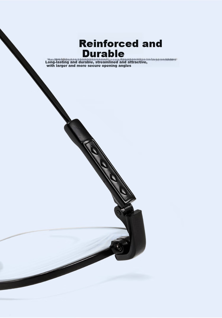 Fenchi Reading Glasses for Men And Women, Natural Crystal Lenses, Wear-Resistant, Ultra-Light Memory Titanium Frame, Business And Fashionable Presbyopic Glasses 11
