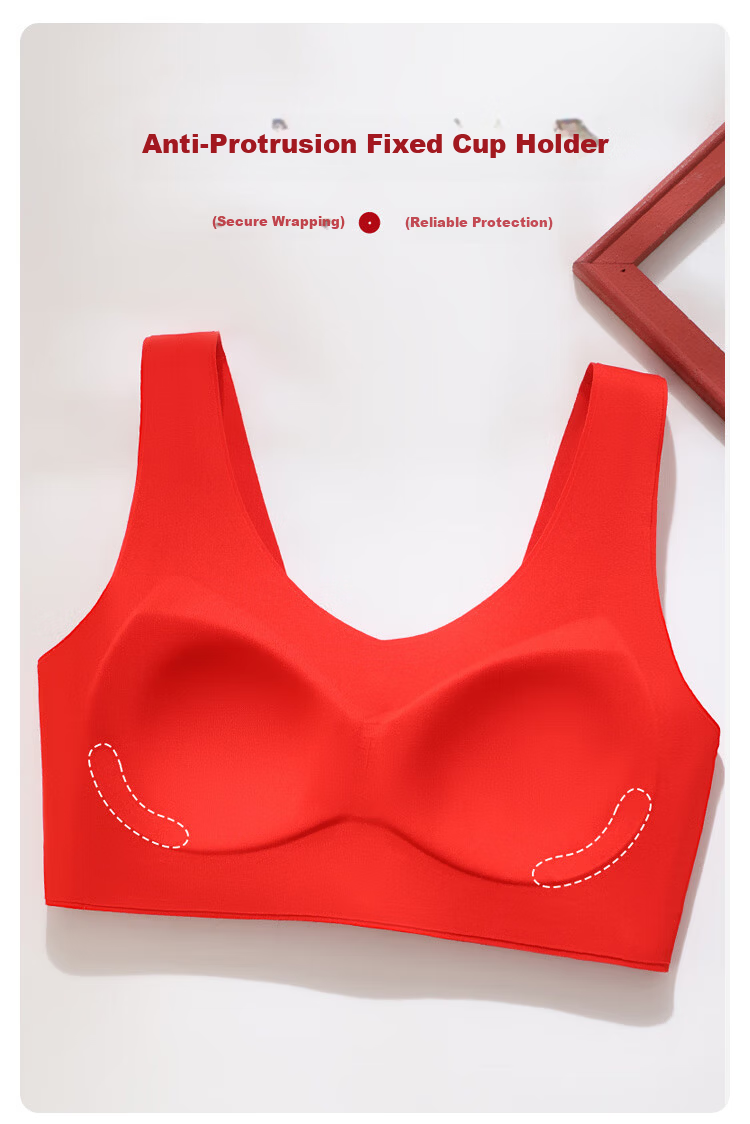 FitonTon Girls' Red Lunar New Year Underwear Set Gift Box 2025 Year of the Horse Children's Adolescent Bra Vest Age 12 5