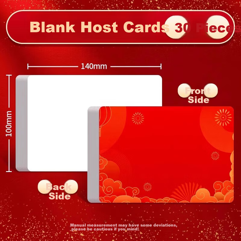 Customizable Handwritten Host Cue Cards DIY Student Speech Host Cards Engagement Wedding Prompt Cards Blank Handheld Cards Back-to-School Gift 2
