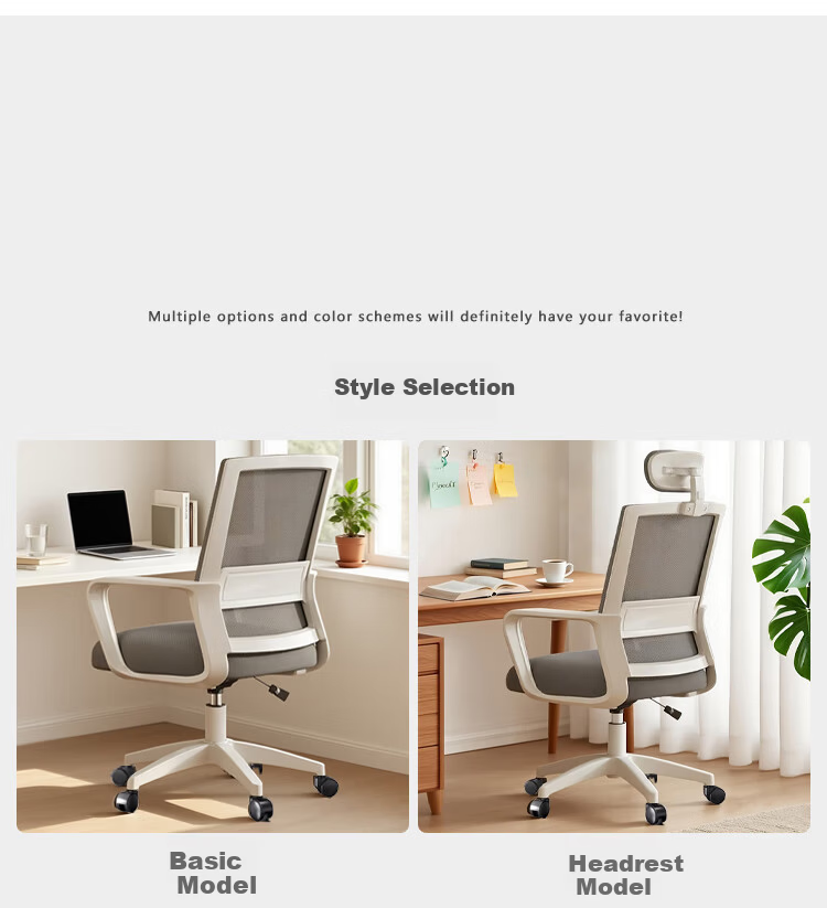 Warner New Computer Chair Comfortable Office Chair Ergonomic Backrest Study Chair for Dormitory University Students Home Use BG371 9