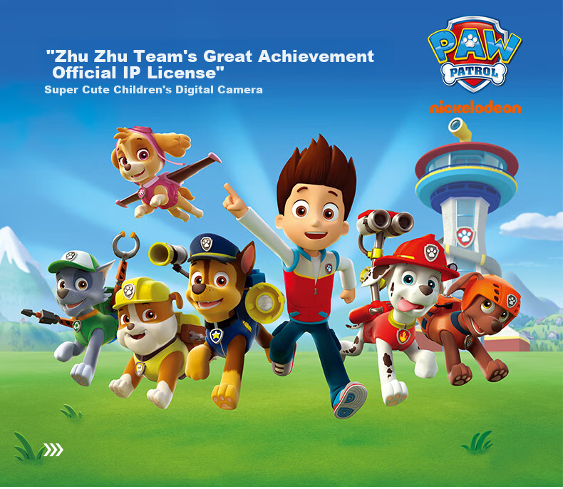 KIDDYCOLOR Paw Patrol Kids Digital Camera Photo Video Recorder Birthday Gift for Boys and Girls Ages 3-10 1