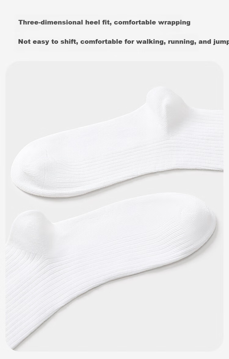 Jiusuiban Kids Girls Moisture-Wicking Long Calf Socks Cotton Sports School Socks for Older Children 7