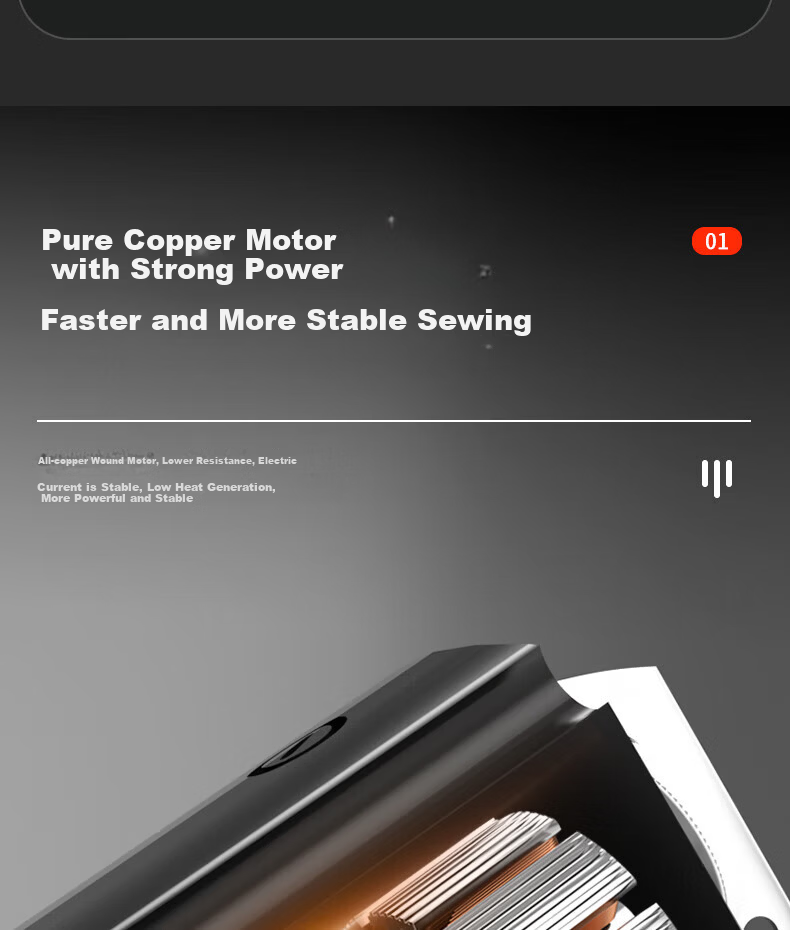 Feiren Portable Electric Bag Sewing Machine Sealing Machine Woven Bag Sealer Packing Machine 1