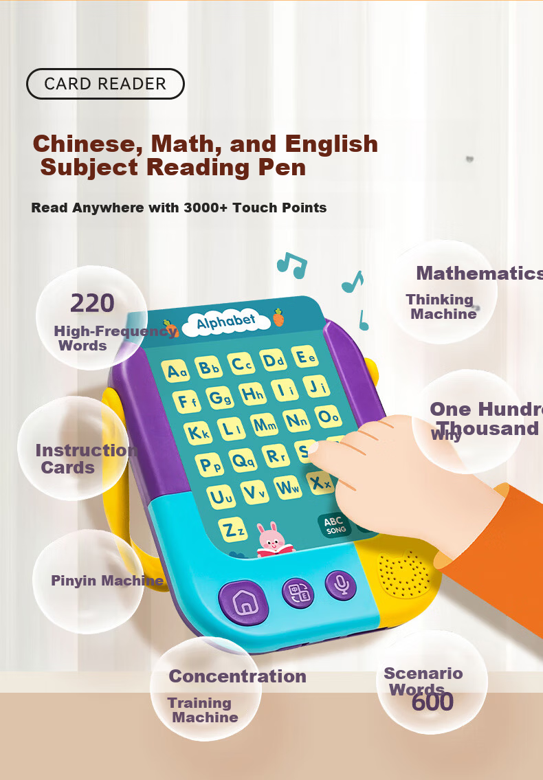 Shalin Saalin Early Childhood English Enlightenment TPR Action Instruction Cards, Interactive Flashcards for English Vocabulary, Early Education for Childre 11