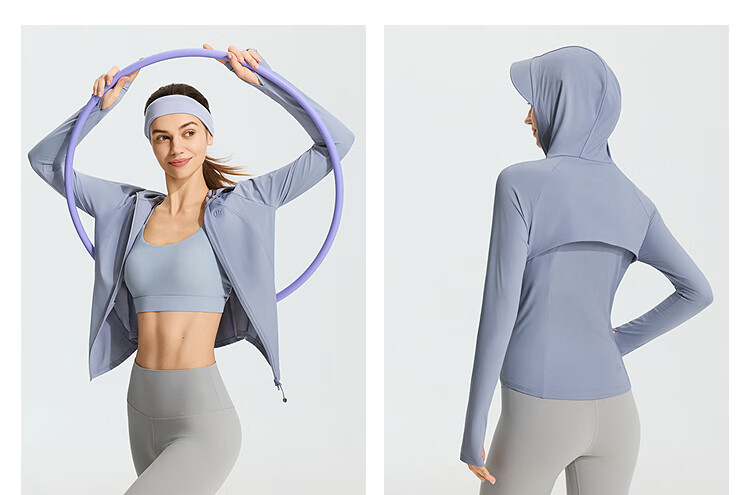 Bosideng 26-Year Summer Women's Sun Protection Hooded Original Yarn UPF100 Cooling Breathable Jacket B261326458 21