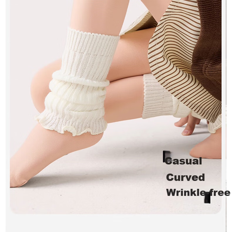 Langsha Kids Autumn Winter Fleece-Lined Thickened Skin-Colored Tights Outdoor Wear Sheer Pantyhose Girls Nude Leggings 9