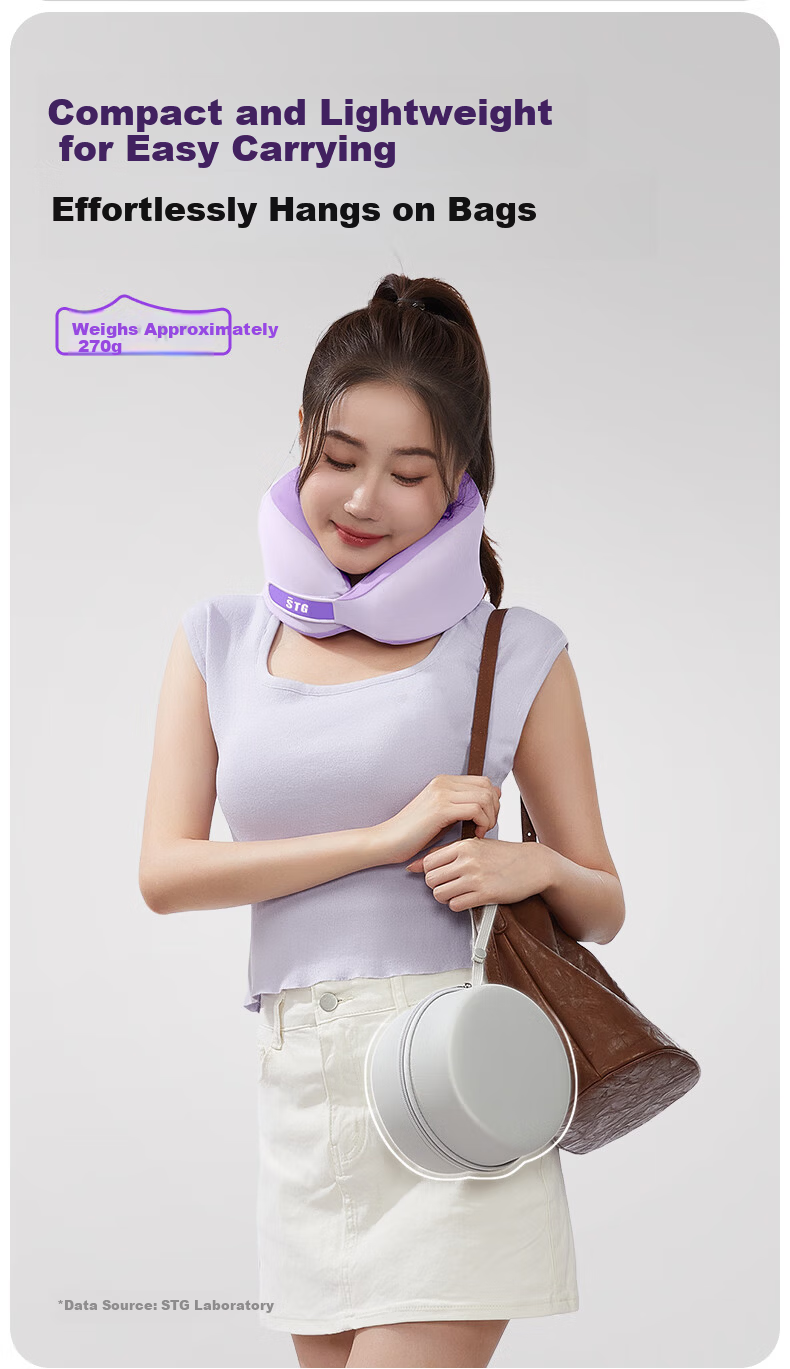 SITGOOD Portable Nap Pillow Prone Sleep Pillow Lunch Break Pillow Neck Support Pillow Blue 1