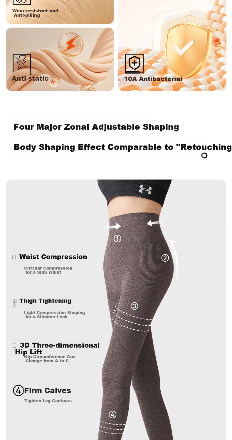 Cosmo Lady Women's Leggings DLHLZ2L50146 One Size Dark Gray 3