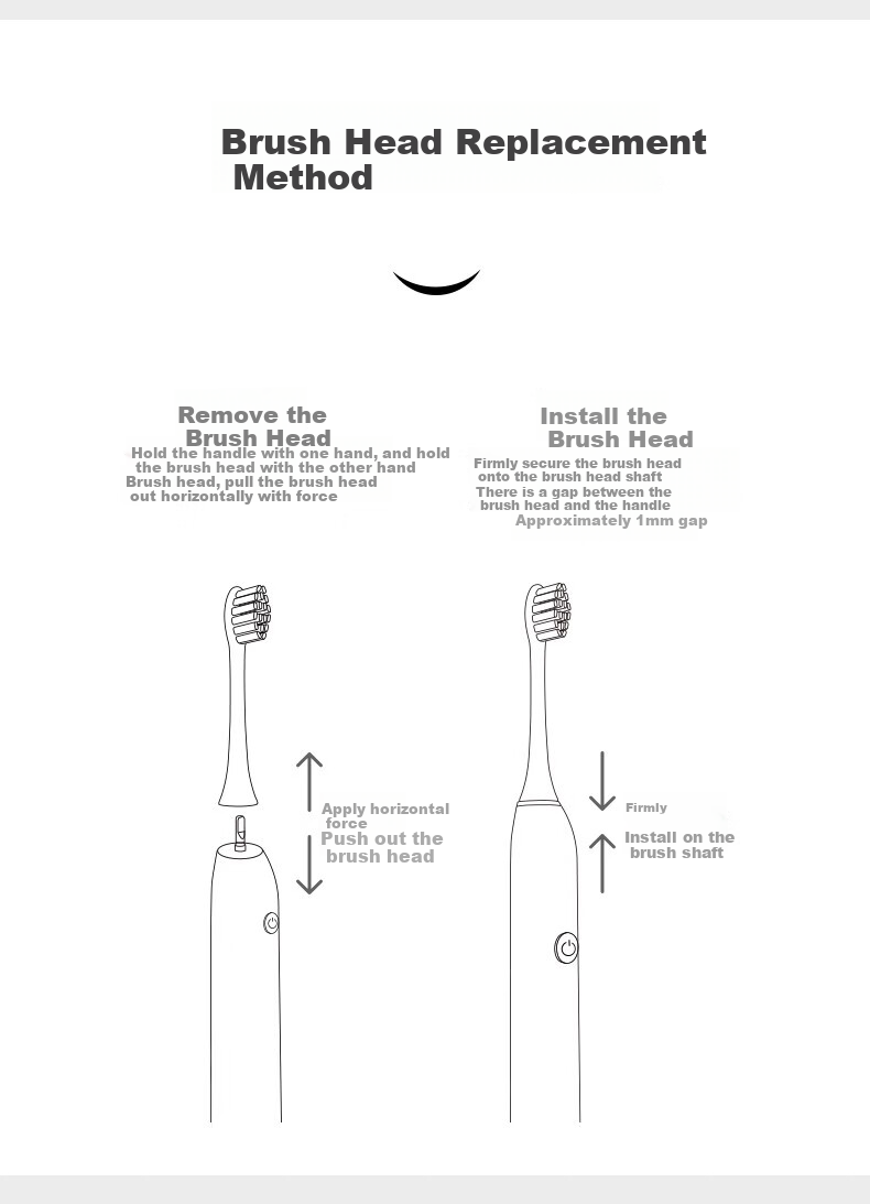 ApiYoo AiYou Adult Electric Toothbrush Replacement Heads P7/Y8 Series Compatible Original Electric Toothbrush Brush Heads 4-Pack White Upgrade Set 9
