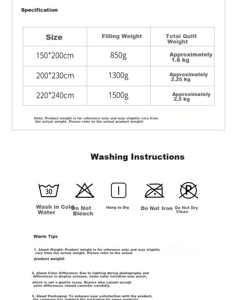 Ran Brand 100% Cotton Quilt A-Class Air Conditioning Quilt Pure Cotton Quilt Spring and Autumn Quilt Approx. 3.2 Jin 150x200cm 13