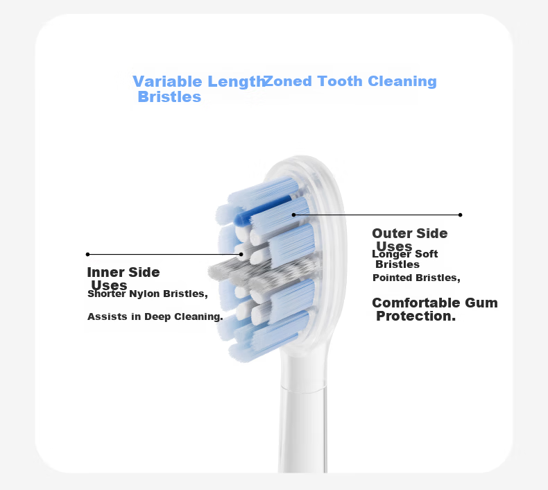 Laifen Second Generation Electric Sonic Toothbrush i2 ABS Model Deep Cleaning Gum Care Adult Toothbrush Upgraded Light Gray Couples Birthday Gift for Him/Her 6