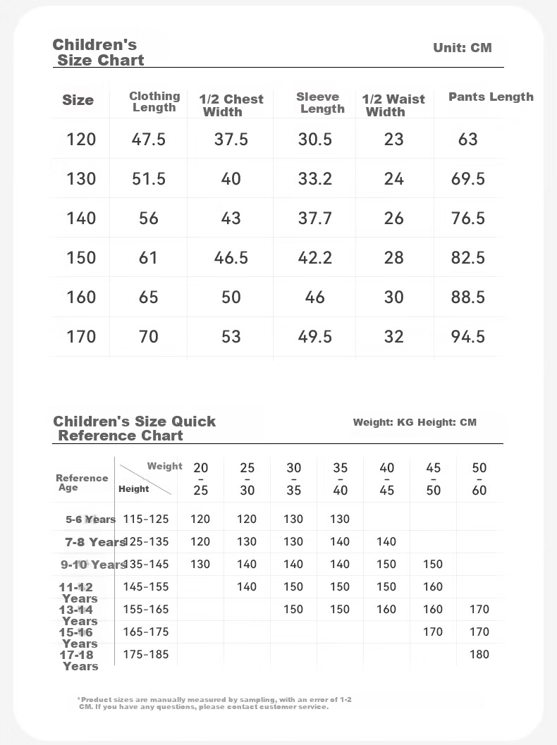 Jiusuiban Cloud Cotton Children's Pajamas Boys and Girls Spring Autumn Class A Long Sleeve Homewear Set Large Kids Cartoon Print Pajamas Pants 2